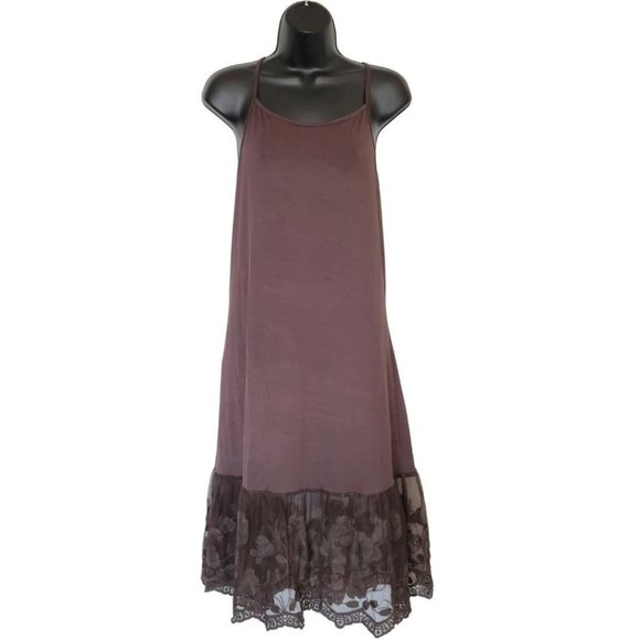 Stop and Smell the Roses Dark Chocolate Brown Lace Dress Extender - Picture 9 of 10